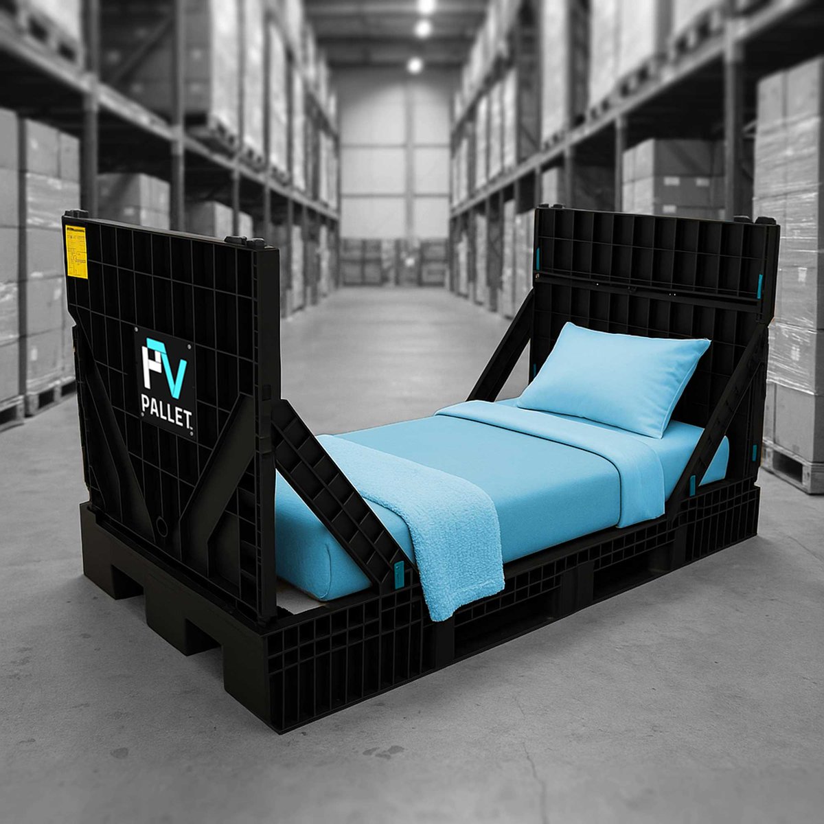 pvpallet's tweet image. Introducing the PVpallet Series Zzz 😴

Boost workforce safety by making sure your team is well-rested.
Series Zzz is the FIRST pallet designed for naps on the job site.

Don’t sleep on this one... unless you really want to. 💤

Happy #AprilFools from the #PVpallet team!