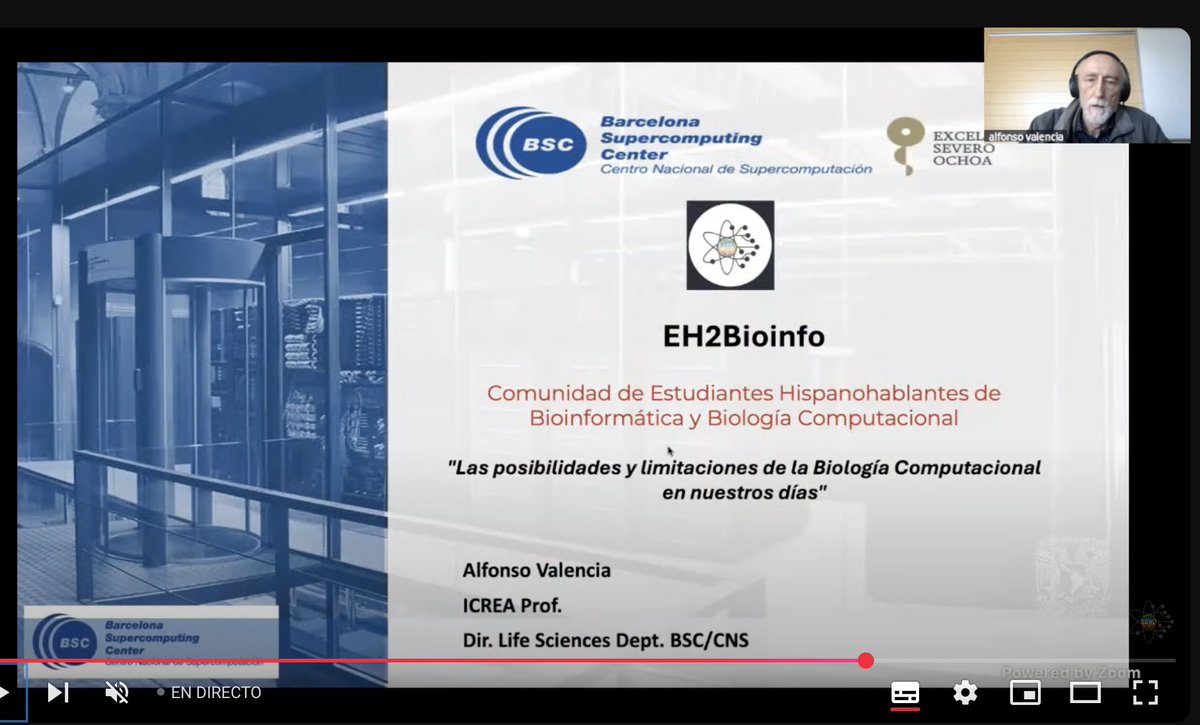 Gonzalo Parra (@gonzaparra_) on Twitter photo El Prof. <a href="/Alfons_Valencia/">AlfonsoValencia alfonsovalencia.bsky.social</a> compartiendo su conocimiento que abarca enormes areas de la bioinformatica ante un gran publico de jovenes bioinformaticxs hispanohablantes de todo el mundo en el gran <a href="/seh2_bioinfo/">seh2_bioinfo</a> organizado por los RSGs hispanohablantes del mundo del <a href="/iscbsc/">ISCB Student Council</a>!! El Prof. <a href="/Alfons_Valencia/">AlfonsoValencia alfonsovalencia.bsky.social</a> compartiendo su conocimiento que abarca enormes areas de la bioinformatica ante un gran publico de jovenes bioinformaticxs hispanohablantes de todo el mundo en el gran <a href="/seh2_bioinfo/">seh2_bioinfo</a> organizado por los RSGs hispanohablantes del mundo del <a href="/iscbsc/">ISCB Student Council</a>!!