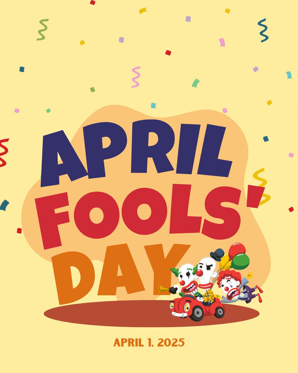 riversidemazda's tweet image. April Fools’ Day is the perfect reminder to not take life too seriously. A good joke, a harmless prank, or just a big smile can brighten someone’s day! So, whether you’re plotting something fun or just enjoying the laughs, make today a good one!