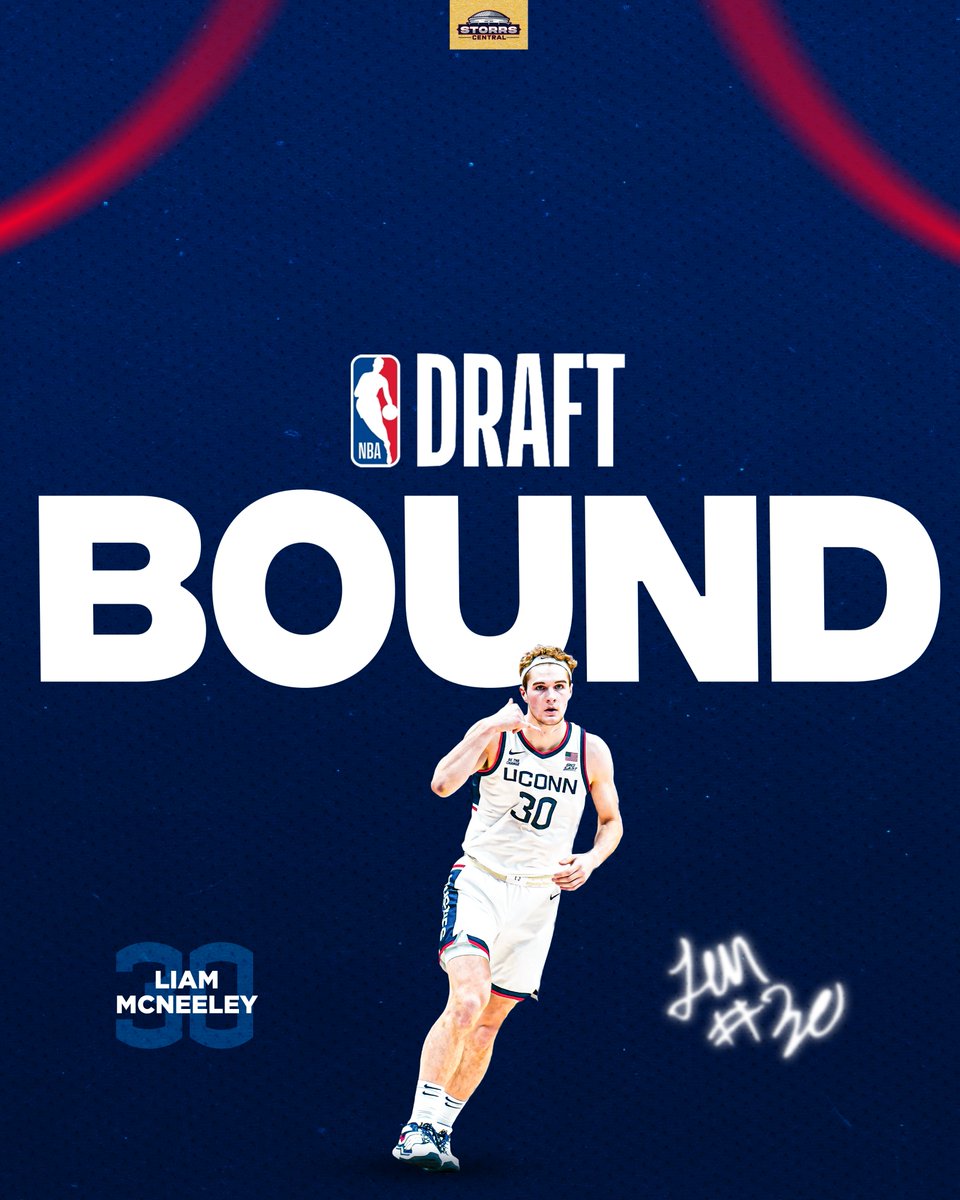 BREAKING: Liam McNeeley is declaring for the NBA Draft, per ESPN's Jonathan Givony!