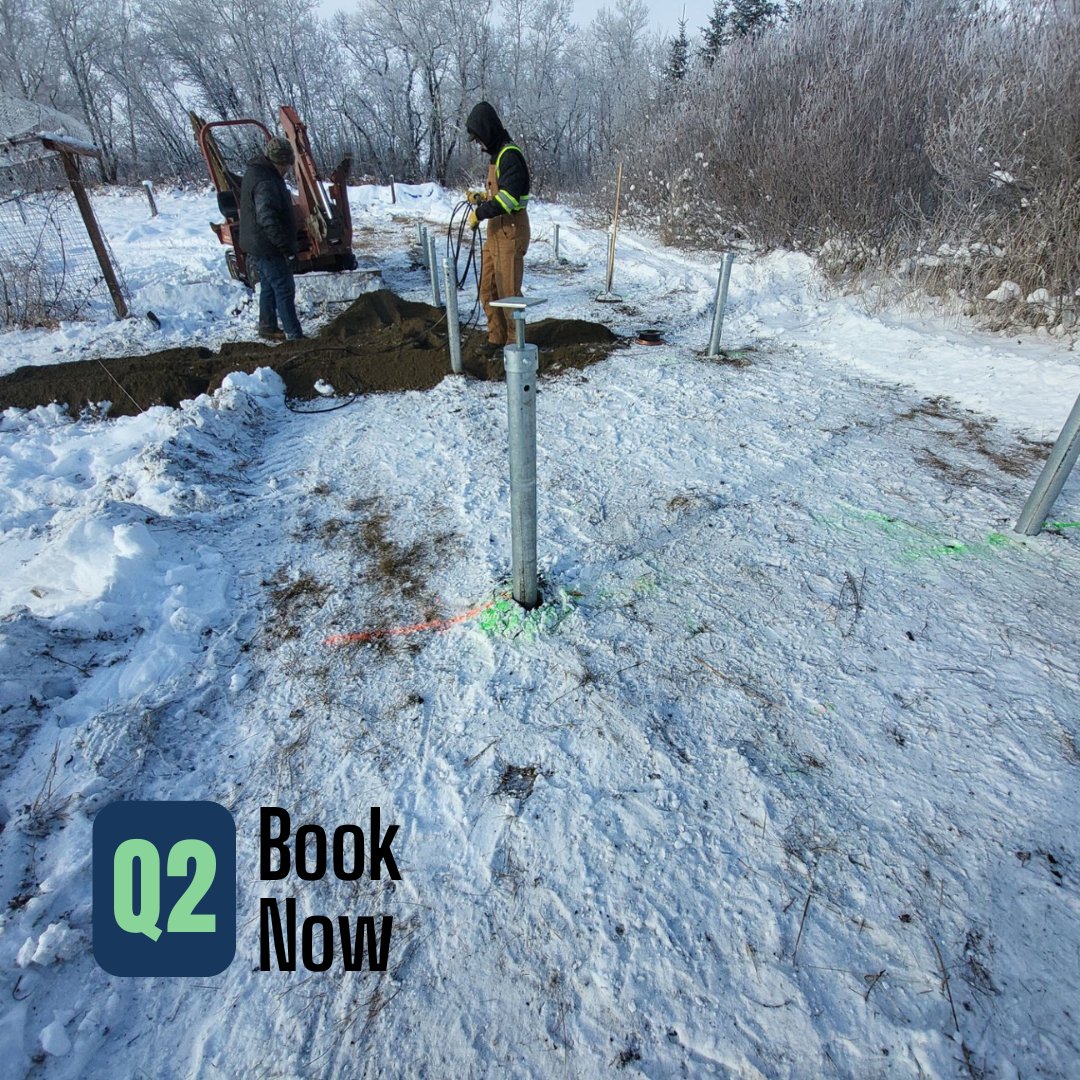 Spring is just around the corner! Book us now to ensure your projects start on time and on solid ground. Let's get ready for a productive season together. 🌼🛠️ #BookForSpring #FoundationExperts #SpringProjects #aprilfirst