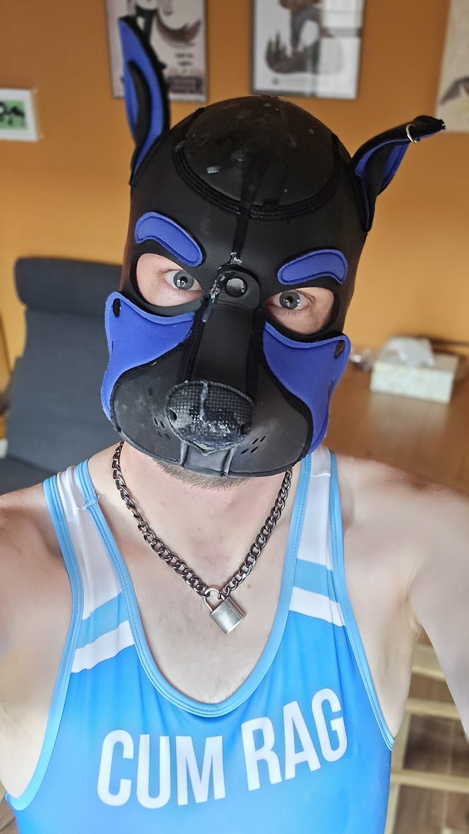 The look of a happy puppy.  Who's next?