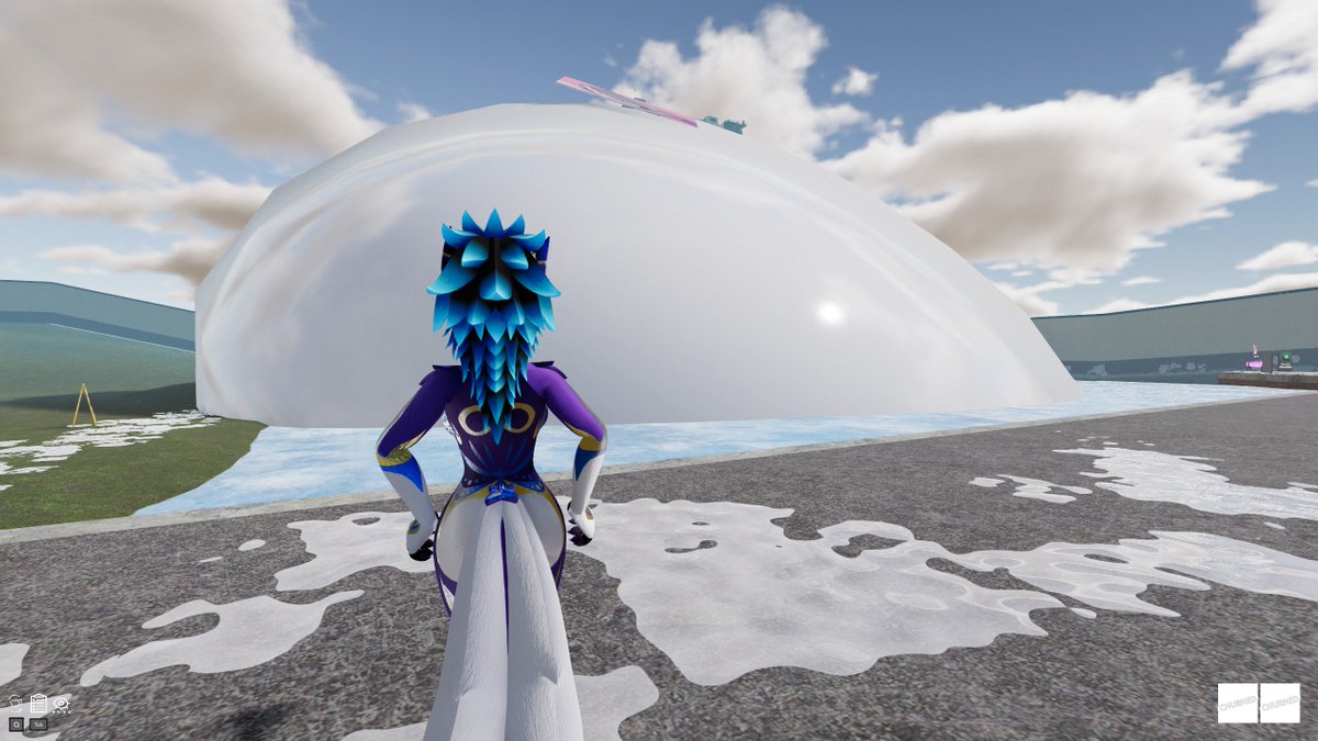 voraciousenby's tweet photo. Decided to play some churn vector and I think I have created something to hide away the sun, I give you MEGA CONDOM FILLING #vore #cockvore #churnvector #femalepred https://t.co/B5lK8PyGSV