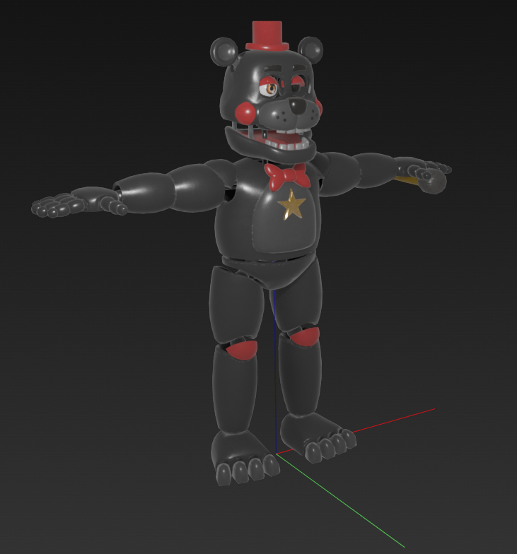 Captian_Allen's tweet photo. Lefty has been found in the Oculus Quest port of FNAF HW
This model differs from the one in Help Wanted 2 and is closer to Scott's original model.
#fnaf #fivenightsatfreddys #fnafhelpwanted #fnafhw #helpwanted #ffps #fnaf6 #lefty #leftyfnaf https://t.co/cMSstbhqoY