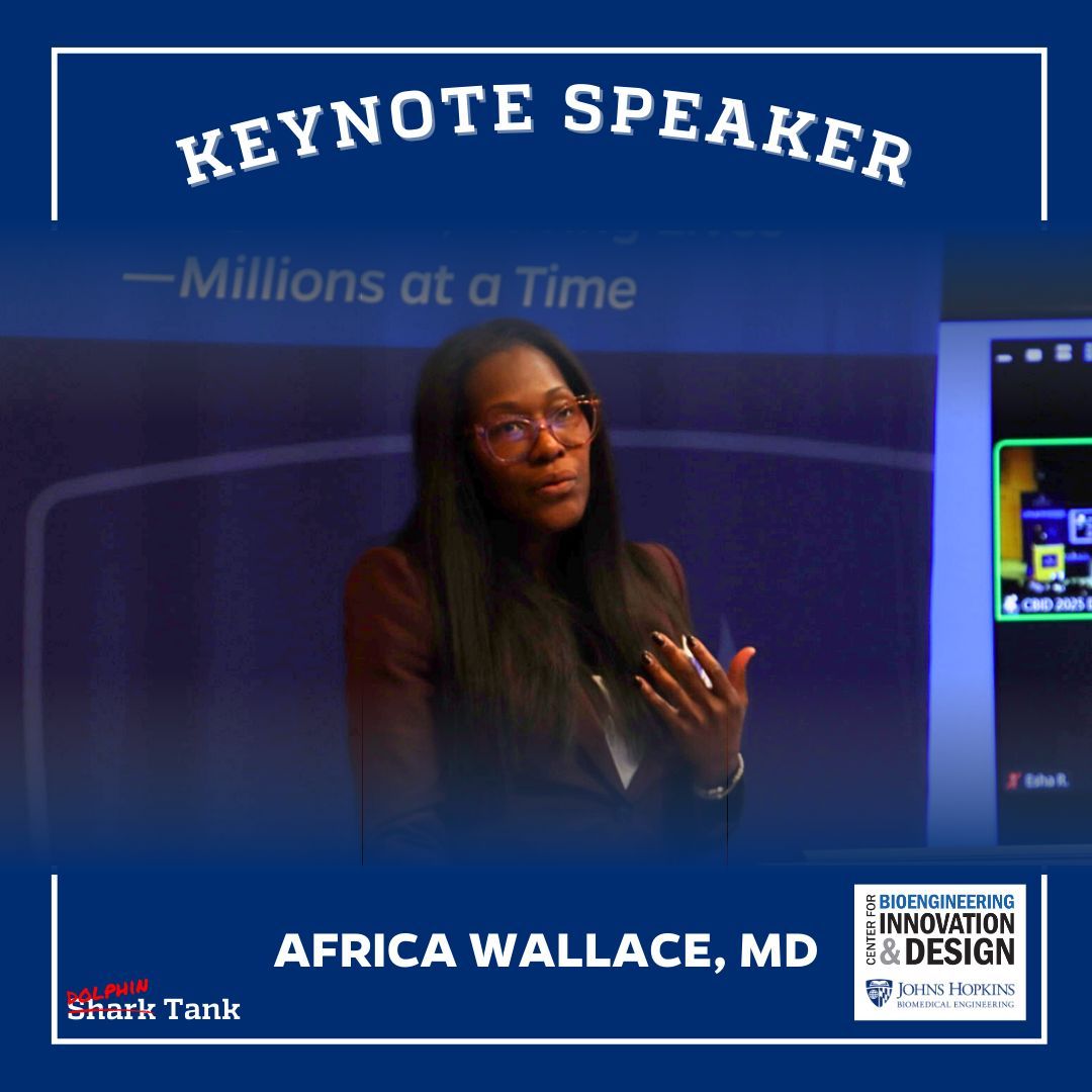 Dr. Africa Wallace, Global VP of Medical Affairs at J&amp;J MedTech Surgery, delivered an inspiring keynote at CBID Dolphin Tank 2025: Beyond the Scalpel: Transforming Healthcare through Innovation. Grateful for her insights on the future of medtech!

#CBID #MedTech #Innovation