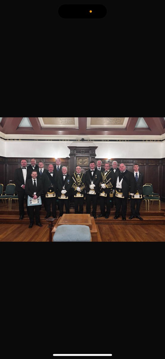 What an incredible night we had! Our latest link in the chain has now been passed to the 2nd degree and we are also incredibly obliged to Lodge of Edinburgh- Mary’s Chapel- No. 1 for accommodating us whilst Roseburn is under repair.