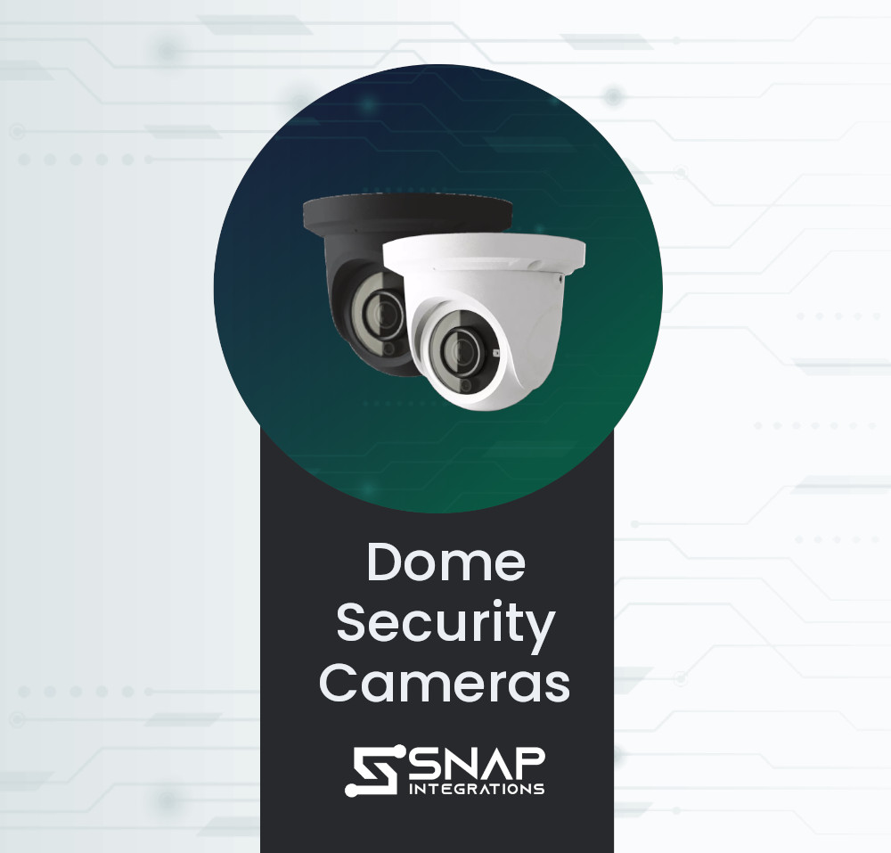 securedbysnap's tweet image. Security Product Highlight: Dome Security Cameras 🔒

Features can vary depending on situational need, but these dome cameras offer a great combination of cutting edge clarity and durability.

#securitycamerasystems #cctv #snapintegrations