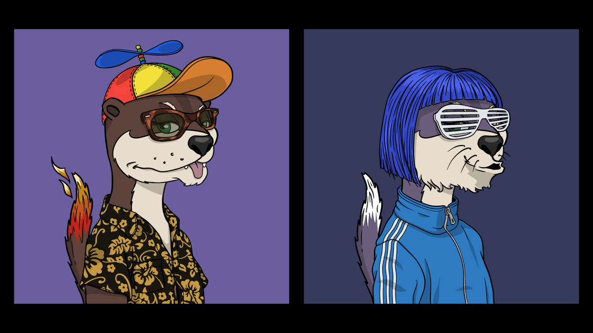 Suburbs Gallery (@suburbsgallery) on Twitter photo <a href="/OTTEZnft/">Ottez</a> by @wwombats & <a href="/paggyalmeyda/">PaggyAlmeyda.tez l Ottez #3797</a>
Otter characters have taken over in a world where humans have disappeared.
Featured PFPs owned by: <a href="/_FirstRain_/">First Rain</a> & <a href="/JamnTez/">Jamn</a> <a href="/OTTEZnft/">Ottez</a> by @wwombats & <a href="/paggyalmeyda/">PaggyAlmeyda.tez l Ottez #3797</a>
Otter characters have taken over in a world where humans have disappeared.
Featured PFPs owned by: <a href="/_FirstRain_/">First Rain</a> & <a href="/JamnTez/">Jamn</a>