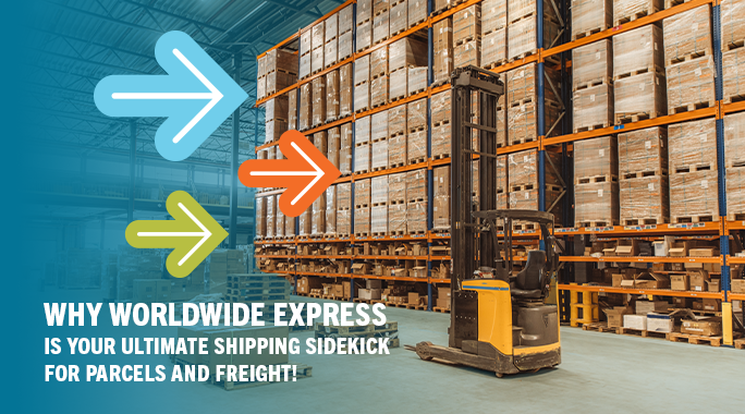 What customers need today could be vastly different tomorrow! That's why it's essential for shippers to diversify their options and stay ahead of the curve by leveraging both parcel and freight shipping with a single, reliable partner. 😎 

*Enter Worldwide Express* 

A 3PL like