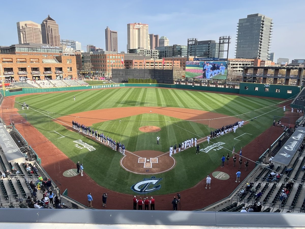 Happy home opener, <a href="/CLBClippers/">Columbus Clippers</a> ! Cheers to a great season