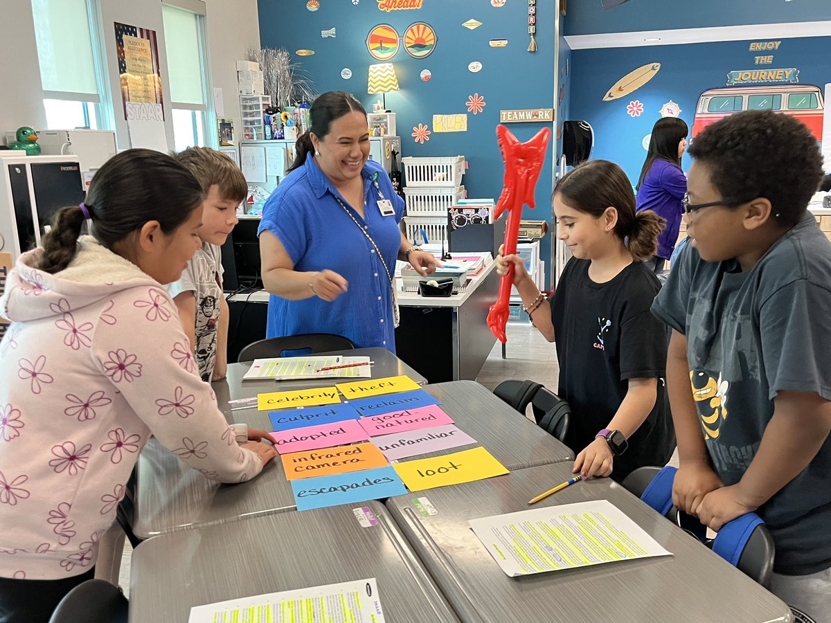 🎸 Review Day 2 Was a Hit! 🎸

Our students and teachers kept the momentum going with Word Whack and Rock &amp; Roll Vocabulary…turning learning into an exciting, hands on experience! 🎤📚 Their energy and engagement are shining as they prepare for success on the STAAR!