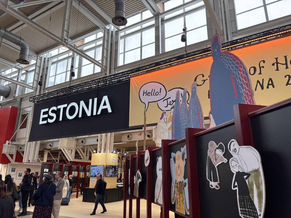 Also very much enjoyed the very creative programme Estonia put together as this year’s Guest of Honour at the Bologna Children’s Book Fair.