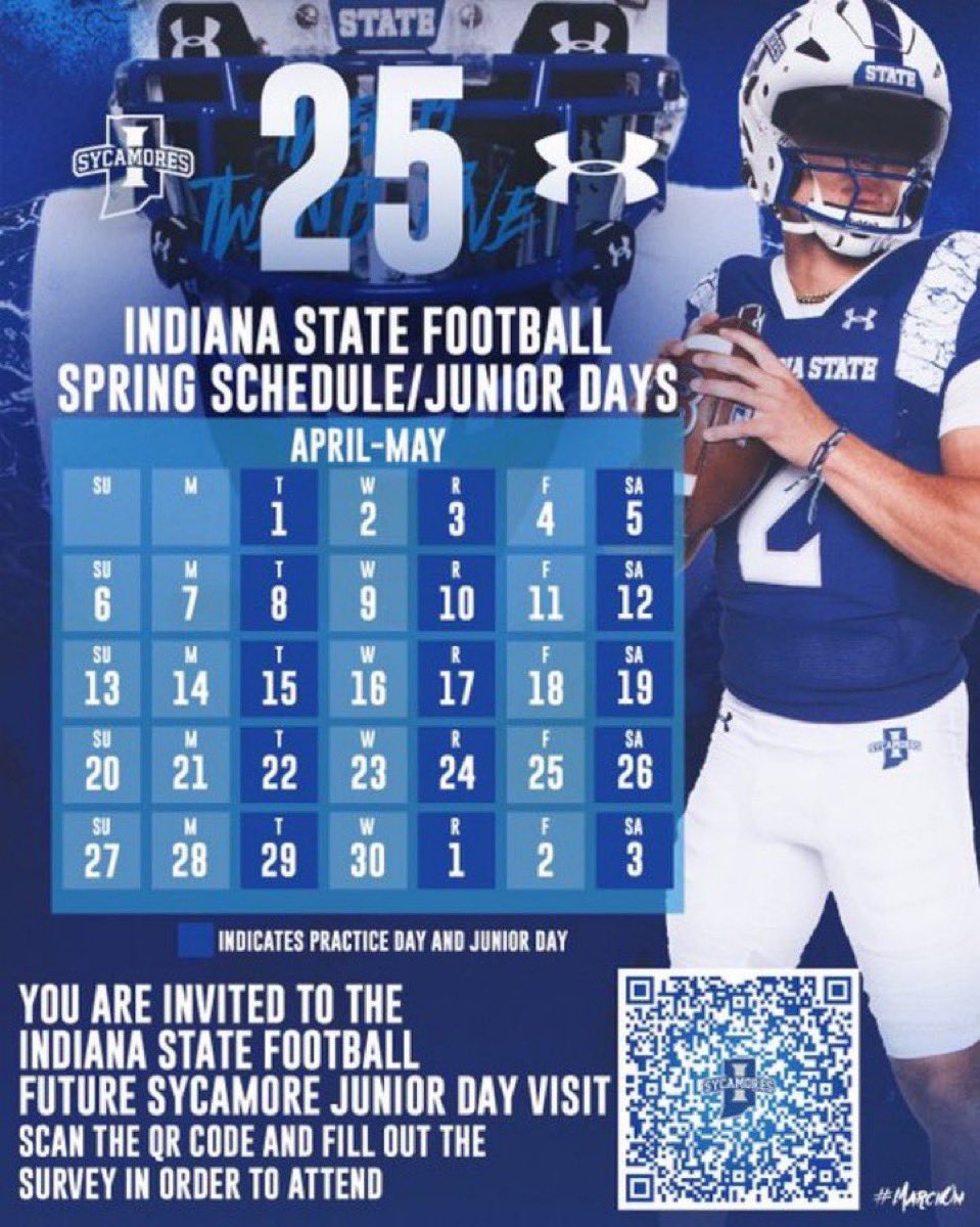 Ian Church (@ianchurch05) on Twitter photo Pumped to be at <a href="/IndStFB/">Indiana State Football</a> april 12th for a junior day visit! <a href="/_Javian07/">Coach Henderson</a> <a href="/PrepRedzoneIL/">Prep Redzone Illinois</a> <a href="/CoachBigPete/">Peter "Coach Big Pete" Leinweber</a> Pumped to be at <a href="/IndStFB/">Indiana State Football</a> april 12th for a junior day visit! <a href="/_Javian07/">Coach Henderson</a> <a href="/PrepRedzoneIL/">Prep Redzone Illinois</a> <a href="/CoachBigPete/">Peter "Coach Big Pete" Leinweber</a>