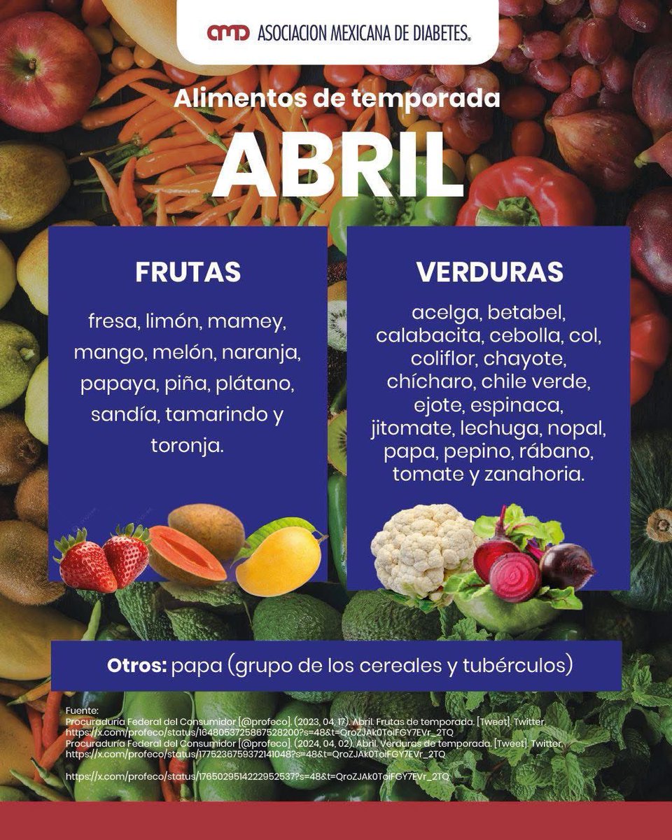 🎉😃Aprovecha los productos de temporada: más naturales, llenos de sabor y con todos los nutrientes que tu cuerpo necesita. 

🌈Consumir lo que nos da la naturaleza en este mes es una forma deliciosa de cuidar tu salud y apoyar a los productores locales