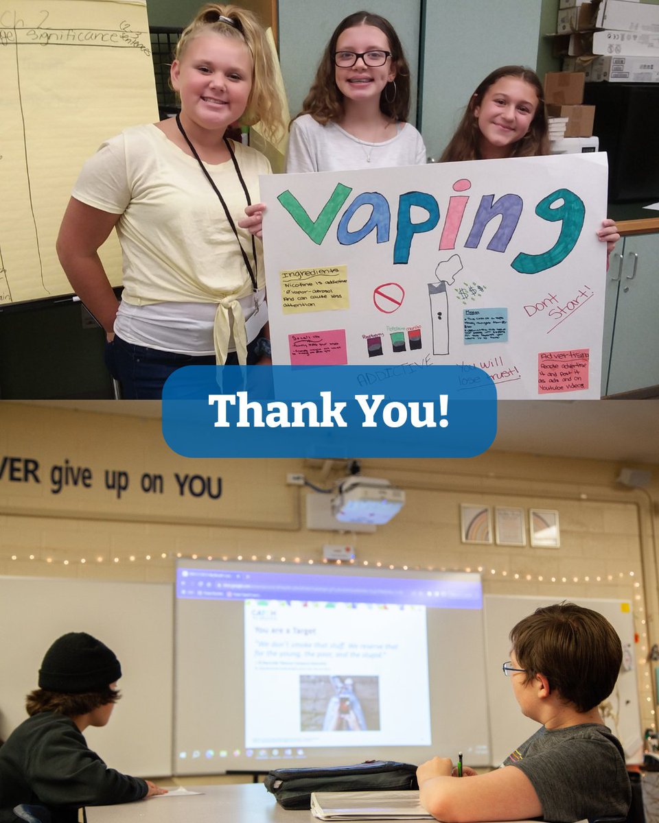 Join us in celebrating National Take Down Tobacco Day by taking a trip down memory lane! We’re grateful for partners who have supported our CATCH My Breath program over the years, our dedicated community of educators, public health professionals, and passionate youth across the