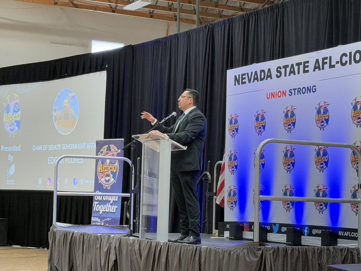 Nevada State AFL-CIO // Pass the #PROAct (@nvaflcio) on Twitter photo “I felt such a sense of pride standing alongside my mom in her maid uniform, and I continue to still show up to <a href="/Culinary226/">Culinary Union</a> strikes to this day.”
<a href="/EdgarFloresNV/">Edgar Flores</a> #NVAFLCIODay “I felt such a sense of pride standing alongside my mom in her maid uniform, and I continue to still show up to <a href="/Culinary226/">Culinary Union</a> strikes to this day.”
<a href="/EdgarFloresNV/">Edgar Flores</a> #NVAFLCIODay
