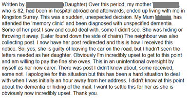 kirkkorner's tweet photo. The government drew up emergency legislation to a supposed 'two-tier justice' threat from the Sentencing Council.

But nothing urgent happens when people with dementia are actually being convicted - and left devastated - over unpaid car insurance

Shocking
#singlejusticeprocedure https://t.co/p0OxXeudES