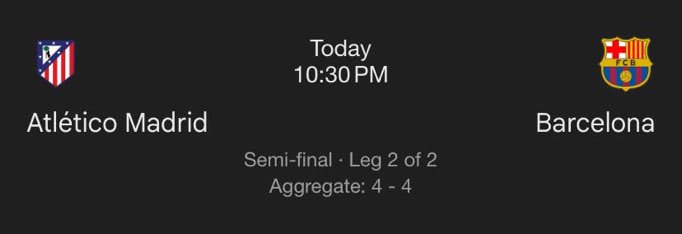 برشلونة ولا اتلتي بيتأهل ؟