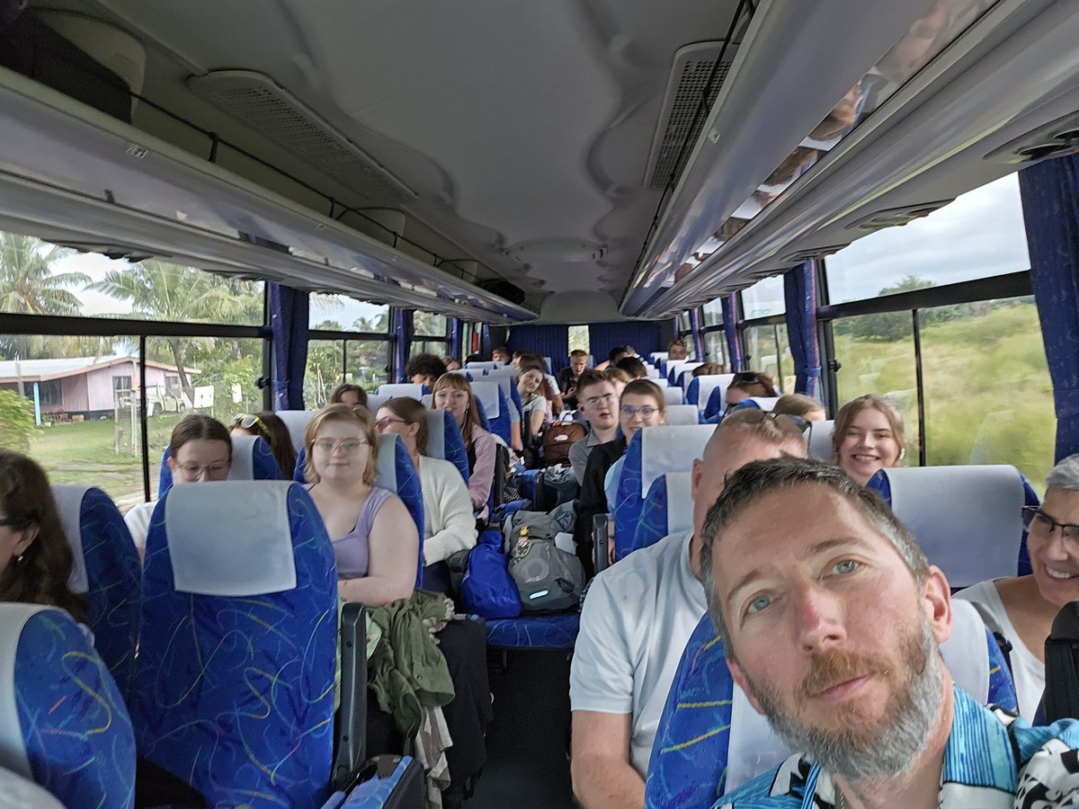 gjbarord's tweet photo. 37 of my students have arrived in Fiji. Here we go SAVE THE NAUTILUS TEAM!! #savethenautilus #fijiexpedition #oceandecade @UNOceanDecade @DMschools https://t.co/0YsS9CVv7n