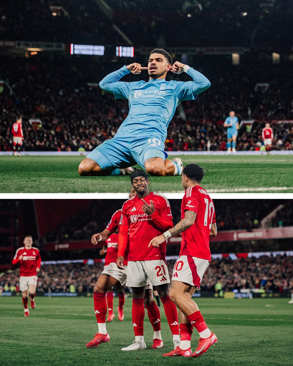 NFFC's tweet image. A first league double over Man United for the first time since 1991/92. ✌️
