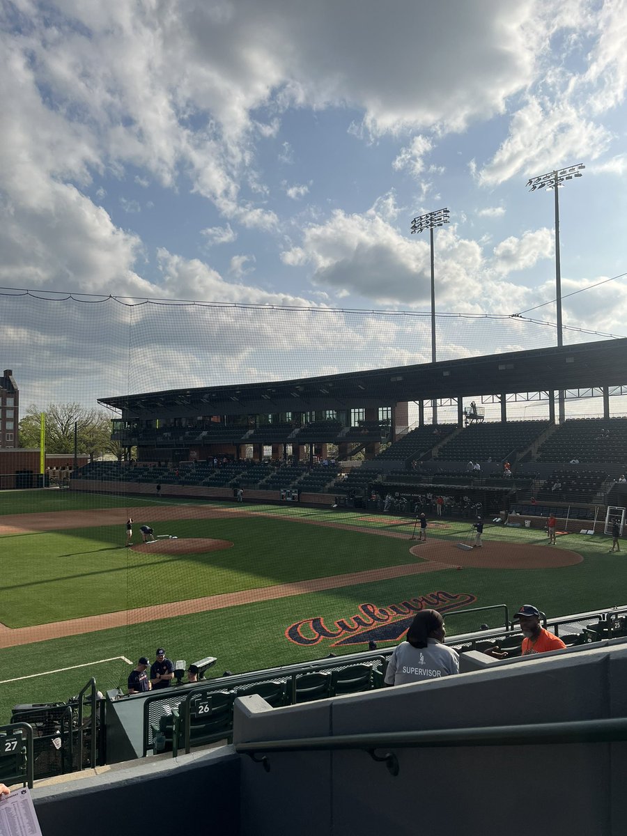 📍 Plainsman Park

Auburn faces off against UAB in a midweek clash. I’ll have coverage for <a href="/WEGLSports/">WEGL Sports</a>