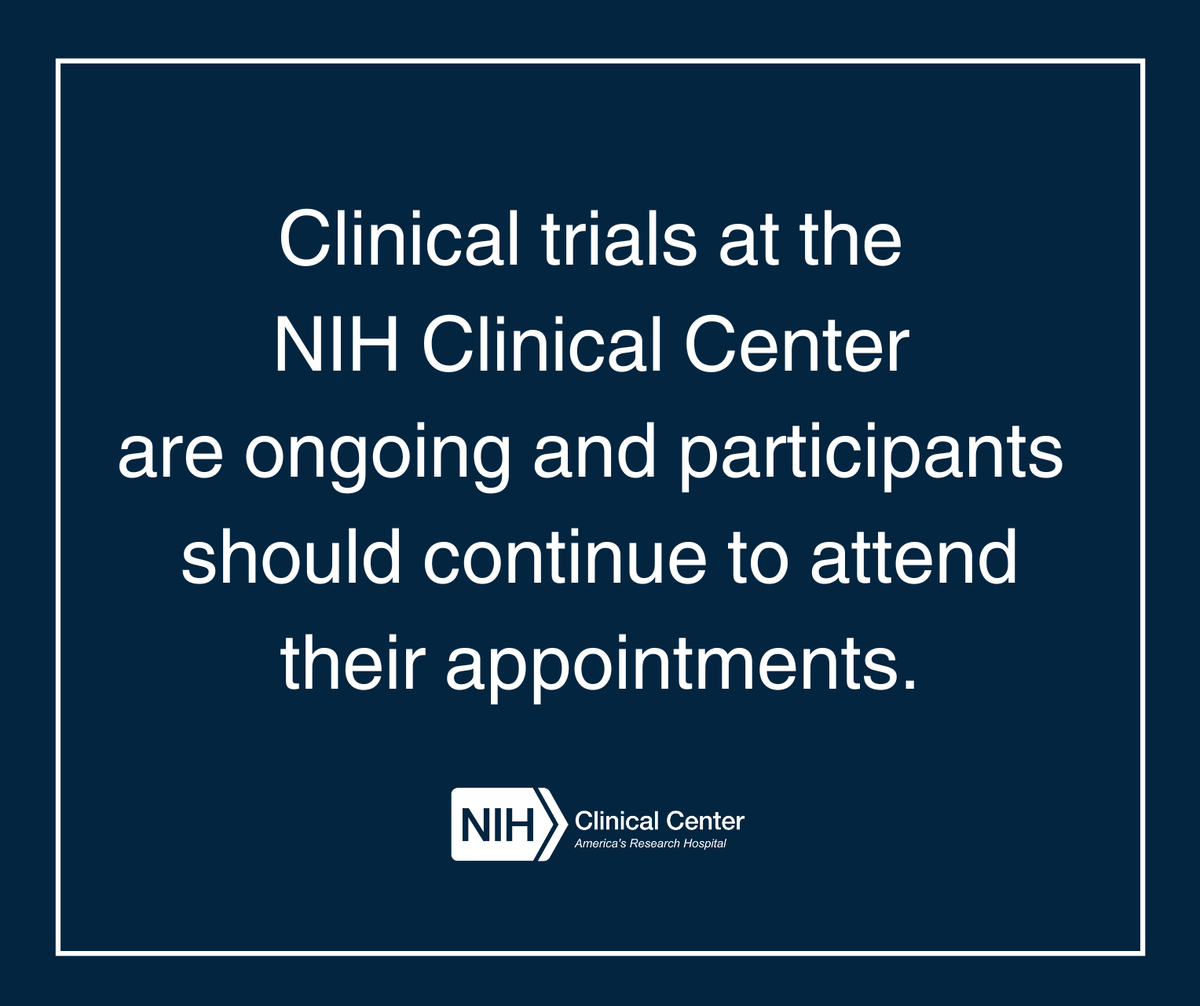 NIH Clinical Center tweet media