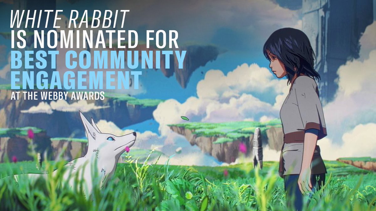 we're excited to announce that White Rabbit has been nominated for a Webby Award !

please give us a vote at the link below 🙏
vote.webbyawards.com/PublicVoting#/…