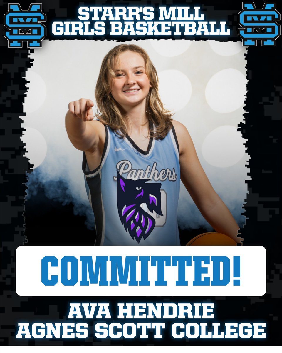 🚨 NEXT LEVEL LADY PANTHERS 🚨

Congratulations to senior <a href="/avahendrie2025/">avahendrie2025</a> on her commitment to play at <a href="/AgnesScottBB/">Agnes Scott College Basketball</a>! We are proud of you and all of your hard work, Ava! 

Look forward to celebrating and honoring you at signing day on April 17! 

Go Panthers! WE ARE ONE!