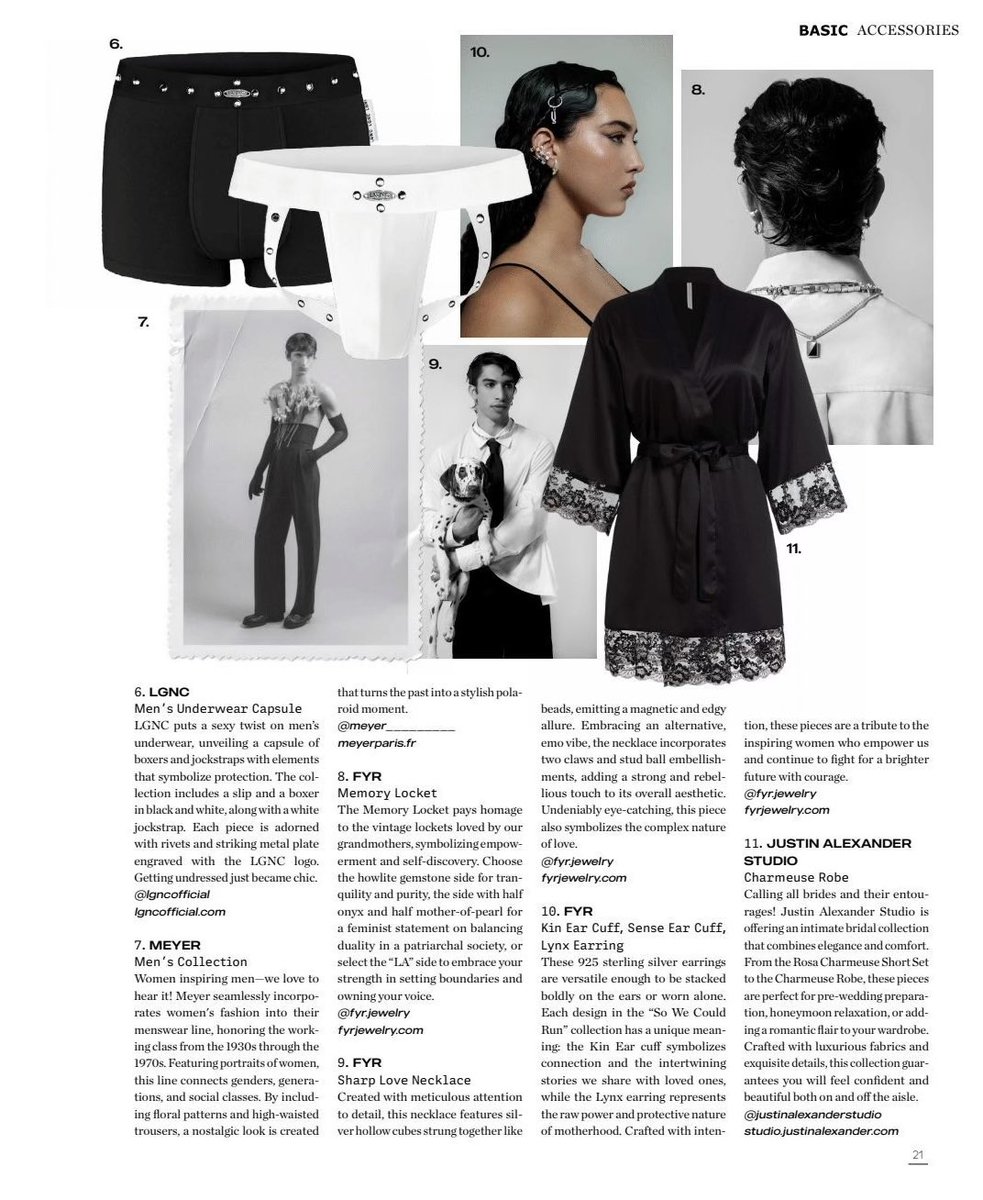 New work for Basic Magazine! Check it out : bit.ly/4cbuUiN // #fashion #style #journalism #magazine