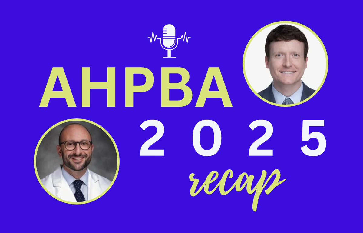 Julie Hallet (@halletjulie) on Twitter photo 🚨 #AHPBA2025 recap🎙️
Missed the meeting? Spent time at the beach🏖️? Too many sessions to pick from?
Get your update in 🆕 #SurgOncToday with <a href="/RyanEllisMD/">Ryan Ellis</a> & <a href="/michael_lidsky/">Michael Lidsky, MD, FACS</a>: HAIP⛽️, locally advanced PDAC, PNETs, NSQIP & more!
🔗open.spotify.com/episode/3AJT5y… 🚨 #AHPBA2025 recap🎙️
Missed the meeting? Spent time at the beach🏖️? Too many sessions to pick from?
Get your update in 🆕 #SurgOncToday with <a href="/RyanEllisMD/">Ryan Ellis</a> & <a href="/michael_lidsky/">Michael Lidsky, MD, FACS</a>: HAIP⛽️, locally advanced PDAC, PNETs, NSQIP & more!
🔗open.spotify.com/episode/3AJT5y…