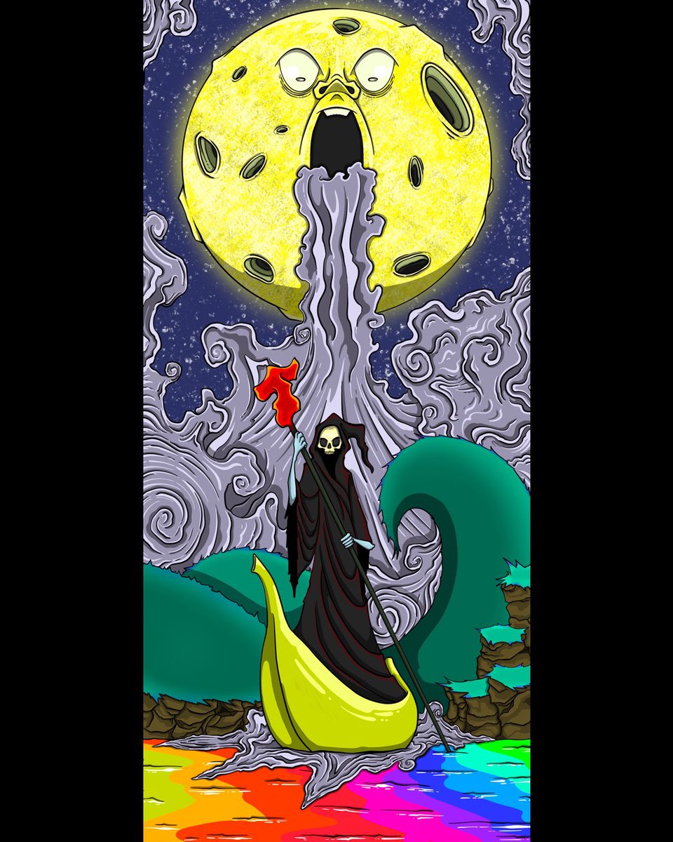 Reaper and the moon
Digital on procreate