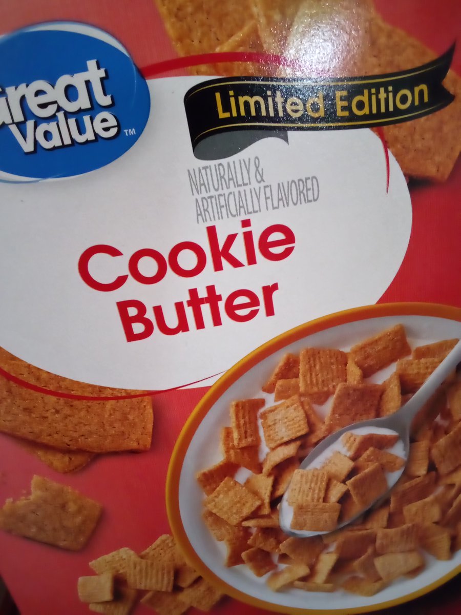 What's For Breakfast?  #CookieButter #Cereal
