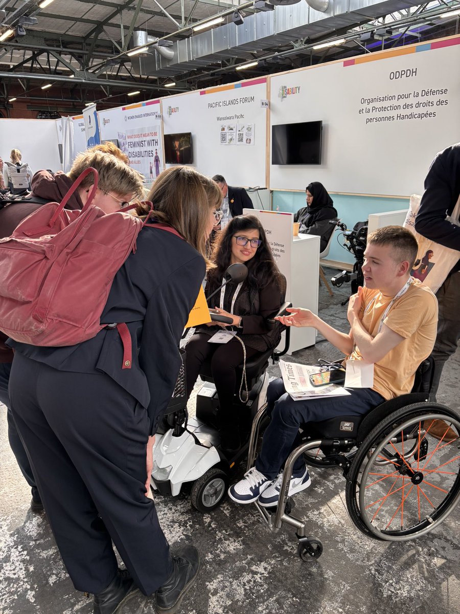 Jimbos accessible Adventures ๐๐๐งโ๐ฆผ (@james22034777) on Twitter photo Brilliant first day at the Global Summit Civil Society Day meeting so many people from around the world. Having young persons voice around the table for decision making is so important to reflect lived experience for our future. <a href="/Sightsavers/">Sightsavers</a> โฟ๏ธ Brilliant first day at the Global Summit Civil Society Day meeting so many people from around the world. Having young persons voice around the table for decision making is so important to reflect lived experience for our future. <a href="/Sightsavers/">Sightsavers</a> โฟ๏ธ