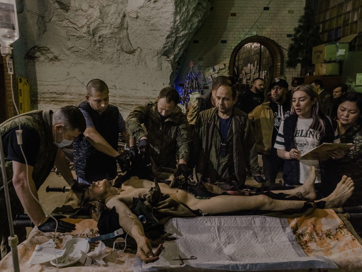 World Press Photo apologized for pairing photographs of a traumatized Ukrainian child and a wounded Russian-backed militant from occupied Donetsk.

Both photos won the 2025 contest but were criticized for diminishing the unique suffering of the Ukrainian child by presenting it