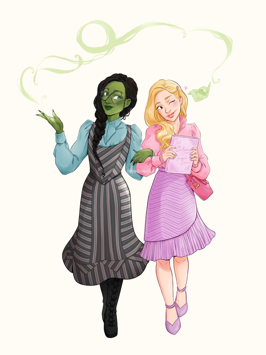 Elphie and Glinda 💕🌿

#wicked
