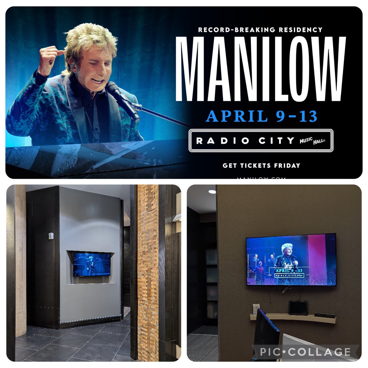 Blue Vista 725 (@bluevista725) on Twitter photo Calling all Fanilows, this one's for you! Our campaign for <a href="/barrymanilow/">Barry Manilow</a> at Radio City Music Hall from April 9-13 sure does sparkle! Calling all Fanilows, this one's for you! Our campaign for <a href="/barrymanilow/">Barry Manilow</a> at Radio City Music Hall from April 9-13 sure does sparkle!