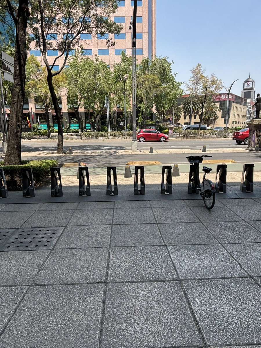 No hay suficientes bicicleteas en esta sección