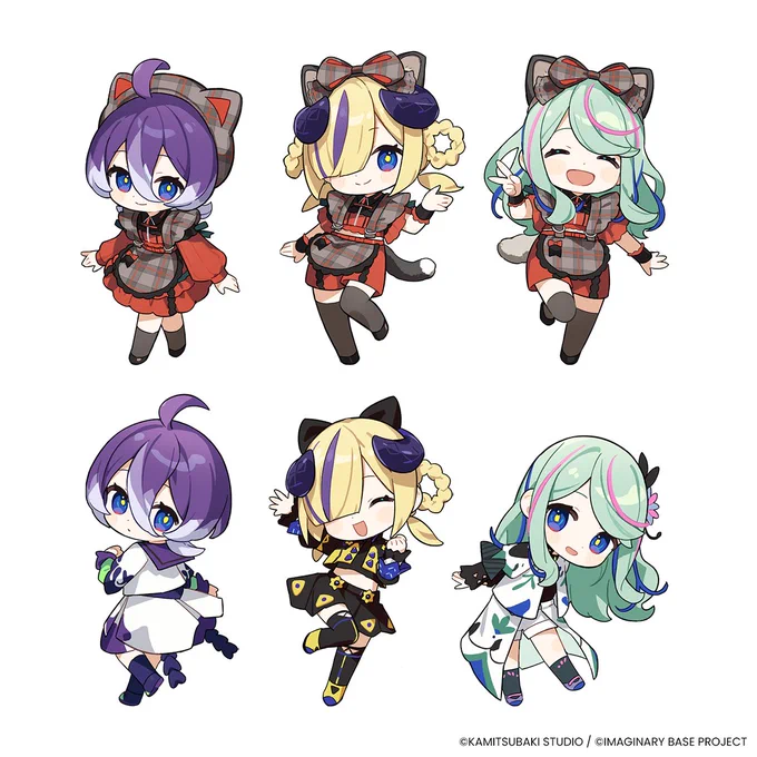 // お知らせ // 「IMAGINARY BASE AKIHABARA」×「少女革命計画」 コラボイラスト担当しております4月は罪十罰コラボ!!よろしくおねがいします#IMAGINARY_BASE #少女革命計画 #罪十罰 