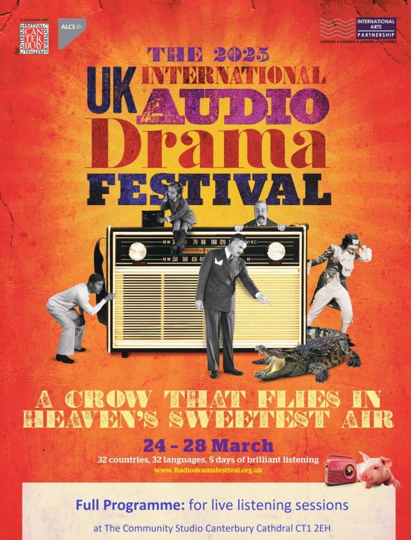 DWS Audio is delighted to announce that our recent #audiodramaserial ‘Enquiry Agents’ was included in the World Showcase at this year’s #UKInternationalAudioDramaFestival. Held in Canterbury last week our drama is now available to listen to at radiodramafestival.org.uk