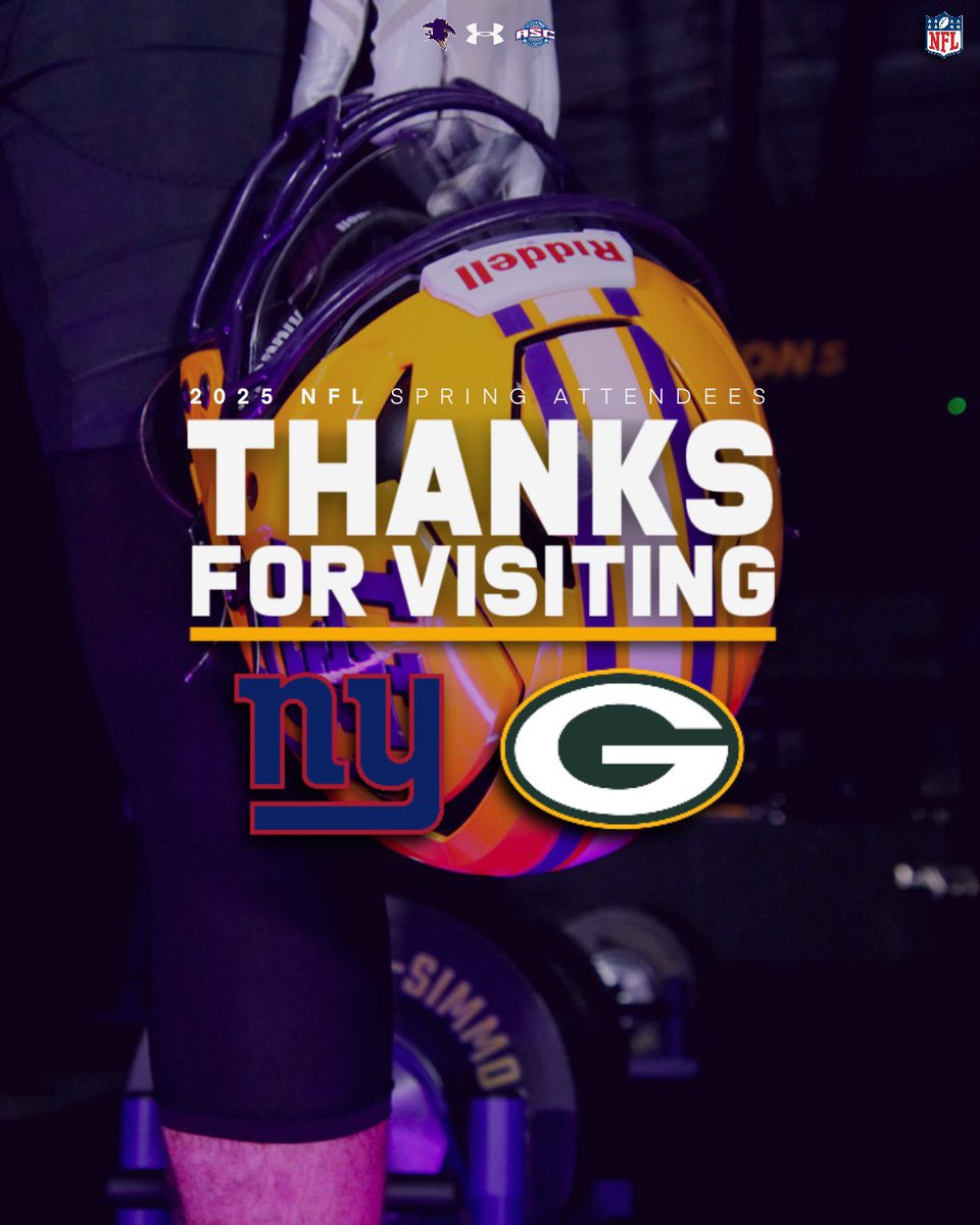 𝗧𝗵𝗮𝗻𝗸 𝗬𝗼𝘂 🤠

A special thanks to the Giants and Packers for stopping by to check out the Cowboys! 

#HOOYAH