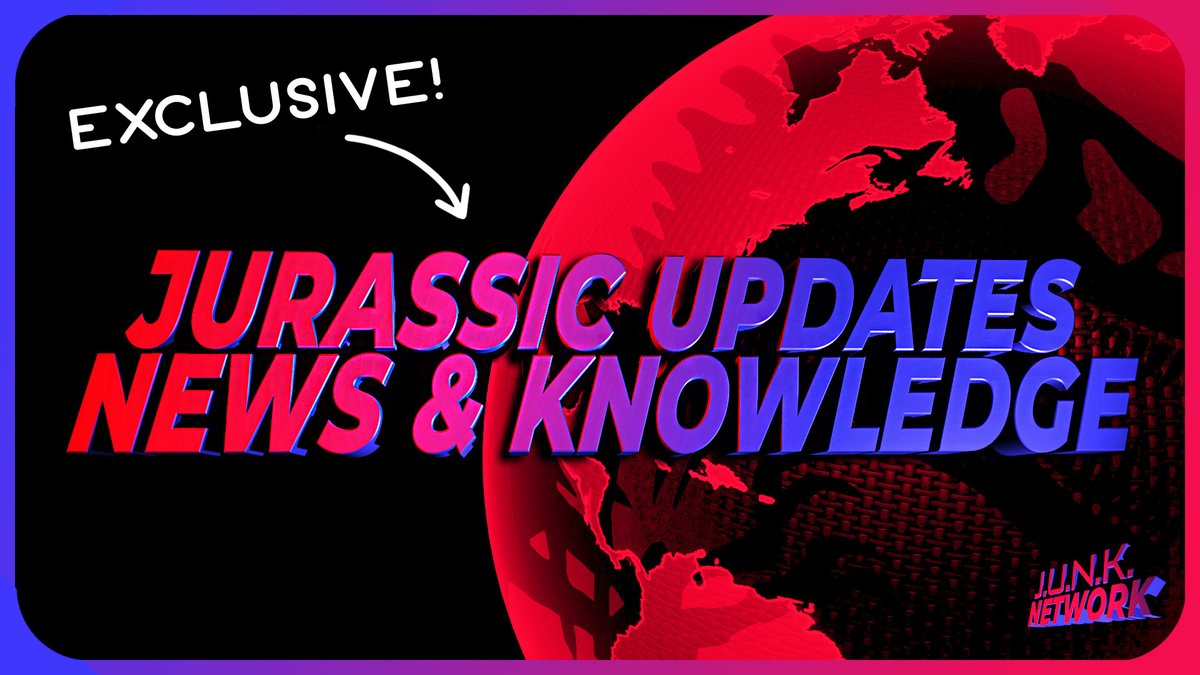 Bringing you the LATEST NEWS &amp; events from the world of JURASSIC 🌐🦖🚨📢📰

youtu.be/va5ml3vKOrQ