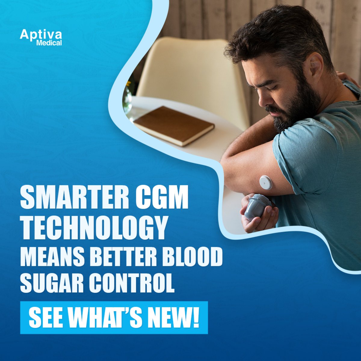 AptivaMedical's tweet image. Frustrated with constant finger pricks and glucose tracking? 

Check out the newest CGM innovations here: aptivamedical.com/latest-advance…

#AptivaMedical #cgmtechnology