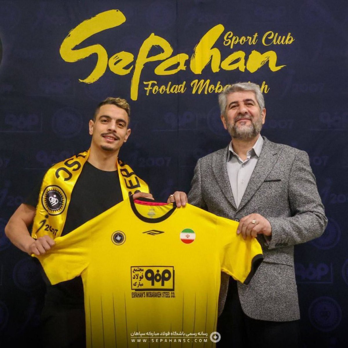 🚨🚨🚨🚨🚨🚨🚨🚨🚨🚨🚨🚨🚨🚨🚨  

عاااااااااااااااااااااااااااااااااااااااااااجل — رسميًا :

نادي سباهان الايراني يعلن التعاقد مع وسام بن يدر 💣

🟡⚫️🟡⚫️🟡⚫️🟡⚫️🟡⚫️🟡⚫️🟡⚫️
✅✅✅✅✅✅✅✅✅✅✅✅✅✅