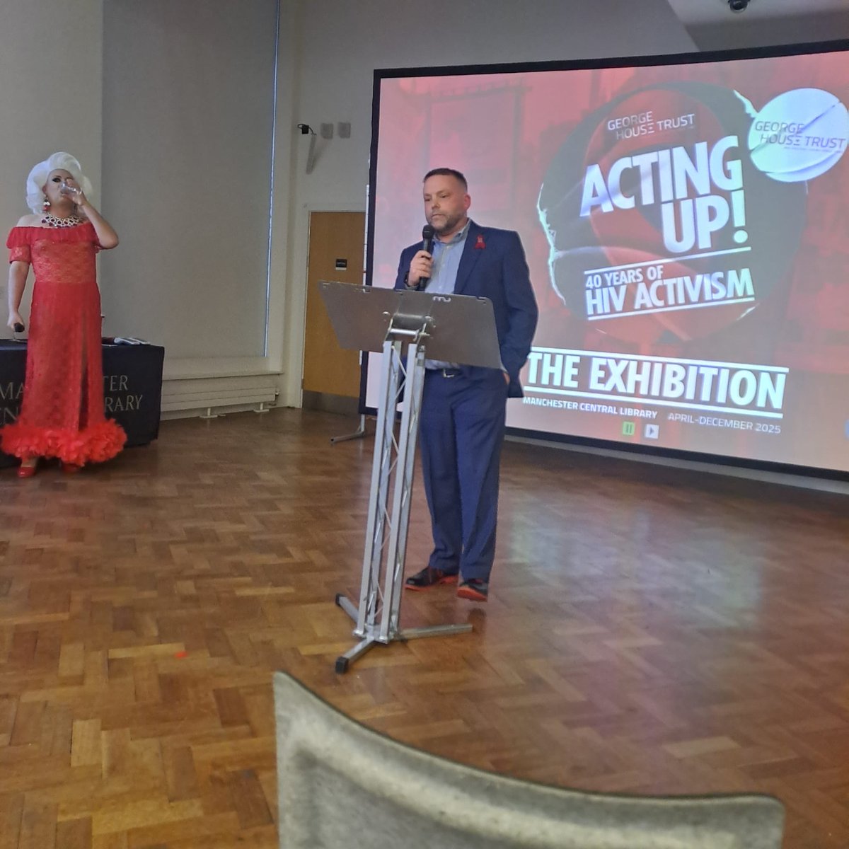 Pat Karney (@patkarney) on Twitter photo 40 th Anniversary Of -ā¦<a href="/GeorgeHouseTrst/">George House Trust</a>ā© and Exhibition
Powerful speech from Darren.
Misty did great job compering. 40 th Anniversary Of -ā¦<a href="/GeorgeHouseTrst/">George House Trust</a>ā© and Exhibition
Powerful speech from Darren.
Misty did great job compering.