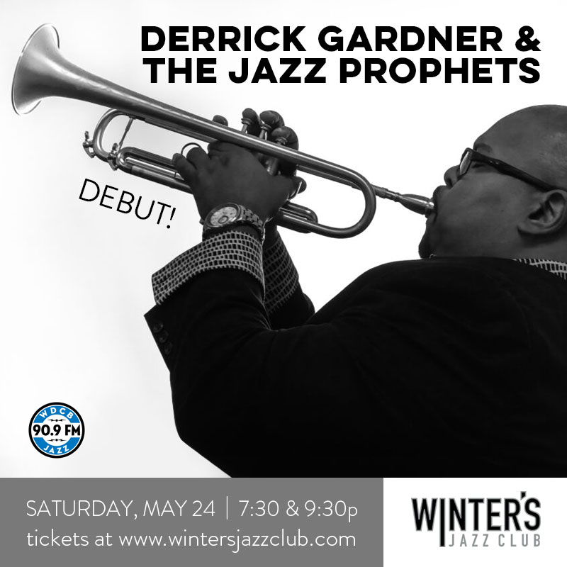 Derrick Gardner and the Jazz Prophets @ Winter's Jazz Club
May 24, 2025, 7:30-11:00PM
465 N McClurg Ct, Chicago
Derrick Gardner - trumpet;
Vincent Gardner - trombone;
Rob Dixon - saxophone;
Isaiah Jones Jr. - piano;
Ivan Thomas - bass
Cliff Wallace (drums)
facebook.com/events/1869060…