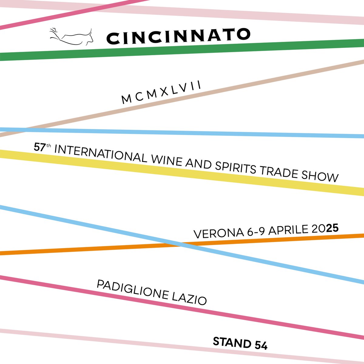 🍷 Cincinnato <a href="/VinitalyTasting/">Vinitaly</a>  2025
Join us in Verona, April 6–9 – Hall A, Stand 54 (Lazio Pavilion).
Discover our vision of wine: lighter, sustainable, and international.
A journey of elegance, tradition &amp; innovation awaits.
#Vinitaly2025 #Cincinnato #WineFuture