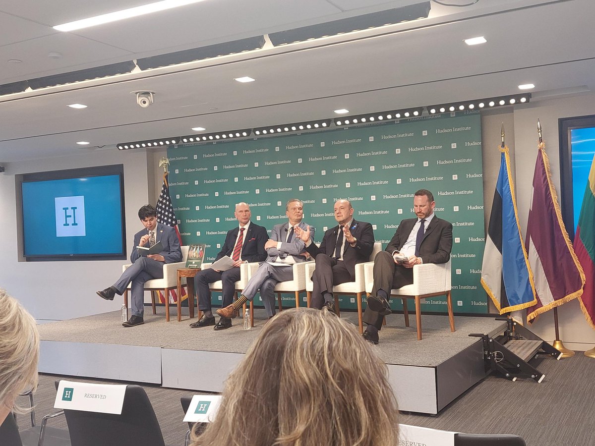JBANC Baltics (@jbancchatter) on Twitter photo Our #BalticAdvocacyDays started off on March 31 with an assessment of key points in the U.S.-Baltic relationship at a <a href="/HudsonInstitute/">Hudson Institute</a> event. Video of the event: youtube.com/live/qpTTk6ZZm…
#BalticAdvocacyDays2025 #BAD2025 Our #BalticAdvocacyDays started off on March 31 with an assessment of key points in the U.S.-Baltic relationship at a <a href="/HudsonInstitute/">Hudson Institute</a> event. Video of the event: youtube.com/live/qpTTk6ZZm…
#BalticAdvocacyDays2025 #BAD2025