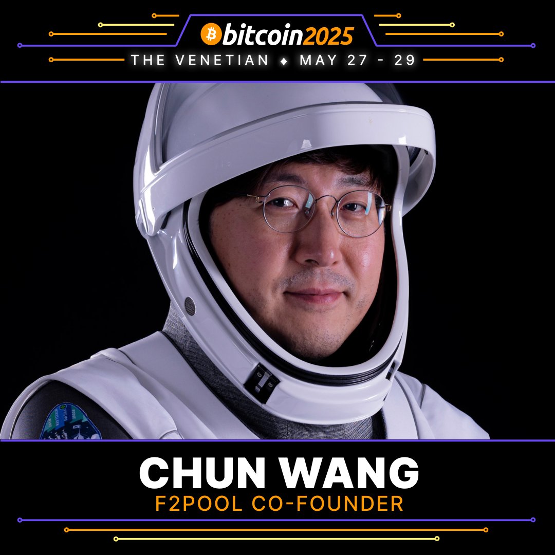 Bitcoin Magazine (@bitcoinmagazine) on Twitter photo MEET CHUN WANG AT BITCOIN 2025 π
Join <a href="/TheBitcoinConf/">The Bitcoin Conference</a> May 27-29 in Las Vegas!
Use code TAKE10 for 10% off tickets ποΈπ bm.b.tc/TAKE10 MEET CHUN WANG AT BITCOIN 2025 π
Join <a href="/TheBitcoinConf/">The Bitcoin Conference</a> May 27-29 in Las Vegas!
Use code TAKE10 for 10% off tickets ποΈπ bm.b.tc/TAKE10