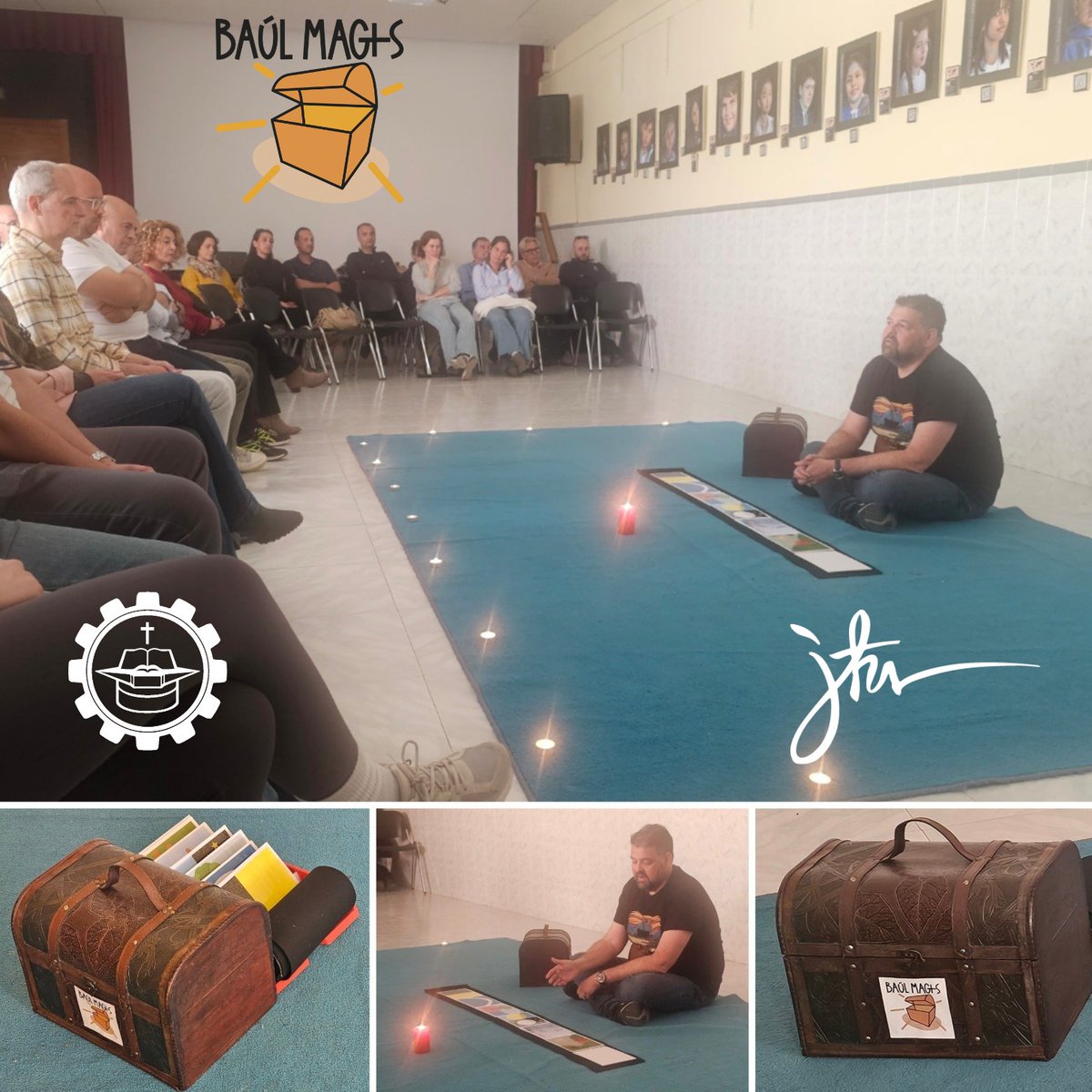 Presentación al claustro del proyecto #BaúlMagis. Una metodología innovadora para llevar la Palabra de Dios a los más pequeños de una forma cercana y significativa. 😊🫶🏻🙏
#YoConSAFA #PastoralSAFAICET #EducaciónJesuitas
<a href="/fundacionsafa/">Fundación SAFA</a> <a href="/educsi/">Educación Jesuitas</a> <a href="/JesuitasESP/">Compañía de Jesús</a> <a href="/LdeFsj/">Líneas de Fuerza</a> <a href="/pastoralsj/">pastoralsj</a>