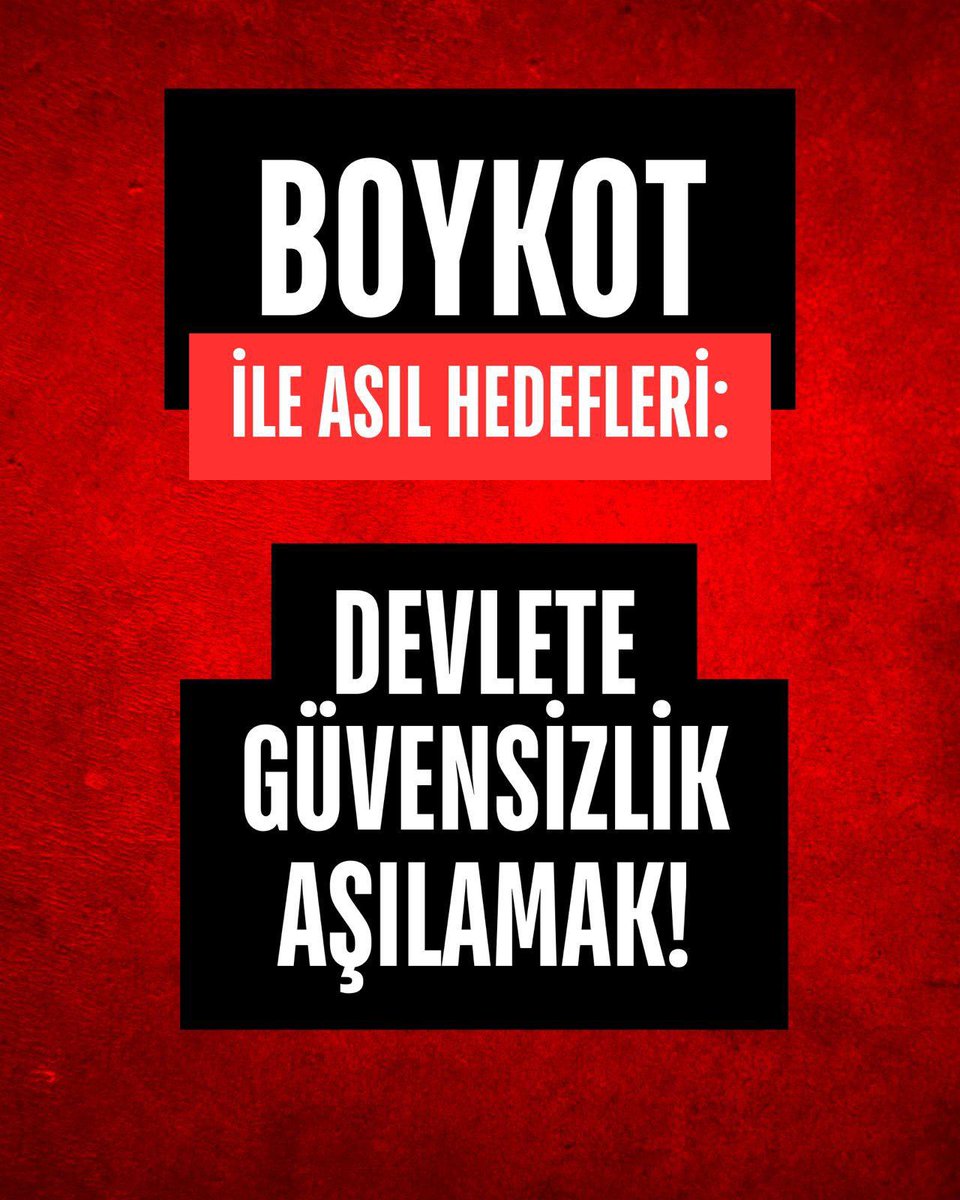 Siz hangi ülkede gördünüz milli ürünleri boykot edeni …
#BoykotDeğilMilliZarar